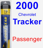 Passenger Wiper Blade for 2000 Chevrolet Tracker - Assurance