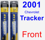 Front Wiper Blade Pack for 2001 Chevrolet Tracker - Assurance