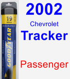 Passenger Wiper Blade for 2002 Chevrolet Tracker - Assurance