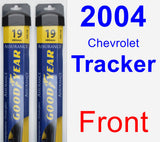 Front Wiper Blade Pack for 2004 Chevrolet Tracker - Assurance