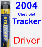Driver Wiper Blade for 2004 Chevrolet Tracker - Assurance