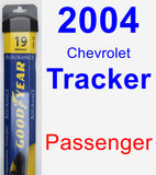 Passenger Wiper Blade for 2004 Chevrolet Tracker - Assurance