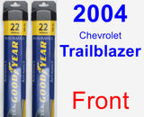 Front Wiper Blade Pack for 2004 Chevrolet Trailblazer - Assurance