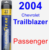 Passenger Wiper Blade for 2004 Chevrolet Trailblazer - Assurance