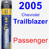 Passenger Wiper Blade for 2005 Chevrolet Trailblazer - Assurance