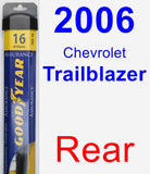 Rear Wiper Blade for 2006 Chevrolet Trailblazer - Assurance