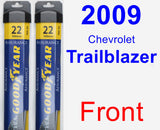 Front Wiper Blade Pack for 2009 Chevrolet Trailblazer - Assurance