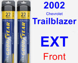 Front Wiper Blade Pack for 2002 Chevrolet Trailblazer EXT - Assurance