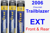 Front & Rear Wiper Blade Pack for 2006 Chevrolet Trailblazer EXT - Assurance