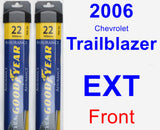 Front Wiper Blade Pack for 2006 Chevrolet Trailblazer EXT - Assurance