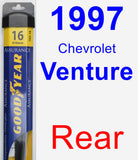 Rear Wiper Blade for 1997 Chevrolet Venture - Assurance