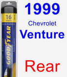 Rear Wiper Blade for 1999 Chevrolet Venture - Assurance