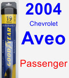 Passenger Wiper Blade for 2004 Chevrolet Aveo - Assurance