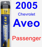 Passenger Wiper Blade for 2005 Chevrolet Aveo - Assurance