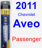 Passenger Wiper Blade for 2011 Chevrolet Aveo - Assurance