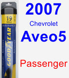 Passenger Wiper Blade for 2007 Chevrolet Aveo5 - Assurance