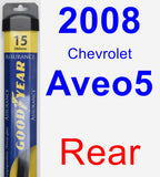 Rear Wiper Blade for 2008 Chevrolet Aveo5 - Assurance