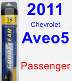 Passenger Wiper Blade for 2011 Chevrolet Aveo5 - Assurance