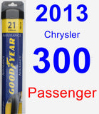 Passenger Wiper Blade for 2013 Chrysler 300 - Assurance