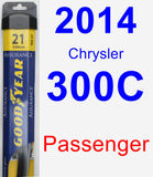 Passenger Wiper Blade for 2014 Chrysler 300C - Assurance