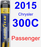 Passenger Wiper Blade for 2015 Chrysler 300C - Assurance