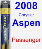 Passenger Wiper Blade for 2008 Chrysler Aspen - Assurance