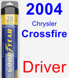 Driver Wiper Blade for 2004 Chrysler Crossfire - Assurance