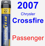 Passenger Wiper Blade for 2007 Chrysler Crossfire - Assurance