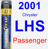 Passenger Wiper Blade for 2001 Chrysler LHS - Assurance