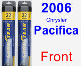 Front Wiper Blade Pack for 2006 Chrysler Pacifica - Assurance