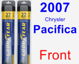 Front Wiper Blade Pack for 2007 Chrysler Pacifica - Assurance