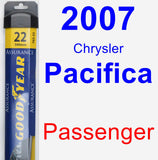 Passenger Wiper Blade for 2007 Chrysler Pacifica - Assurance