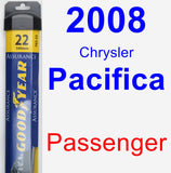 Passenger Wiper Blade for 2008 Chrysler Pacifica - Assurance