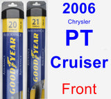 Front Wiper Blade Pack for 2006 Chrysler PT Cruiser - Assurance