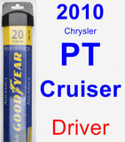 Driver Wiper Blade for 2010 Chrysler PT Cruiser - Assurance