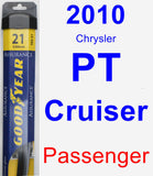Passenger Wiper Blade for 2010 Chrysler PT Cruiser - Assurance