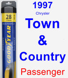 Passenger Wiper Blade for 1997 Chrysler Town & Country - Assurance