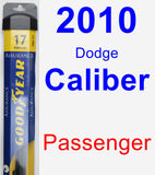 Passenger Wiper Blade for 2010 Dodge Caliber - Assurance