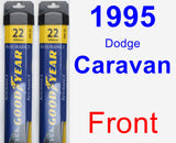 Front Wiper Blade Pack for 1995 Dodge Caravan - Assurance