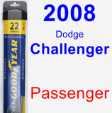 Passenger Wiper Blade for 2008 Dodge Challenger - Assurance