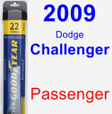 Passenger Wiper Blade for 2009 Dodge Challenger - Assurance