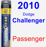 Passenger Wiper Blade for 2010 Dodge Challenger - Assurance
