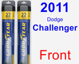 Front Wiper Blade Pack for 2011 Dodge Challenger - Assurance