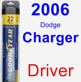 Driver Wiper Blade for 2006 Dodge Charger - Assurance