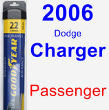 Passenger Wiper Blade for 2006 Dodge Charger - Assurance