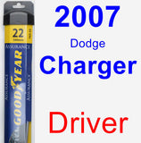 Driver Wiper Blade for 2007 Dodge Charger - Assurance