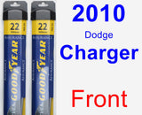 Front Wiper Blade Pack for 2010 Dodge Charger - Assurance
