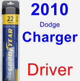 Driver Wiper Blade for 2010 Dodge Charger - Assurance