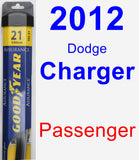 Passenger Wiper Blade for 2012 Dodge Charger - Assurance