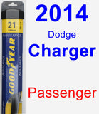 Passenger Wiper Blade for 2014 Dodge Charger - Assurance